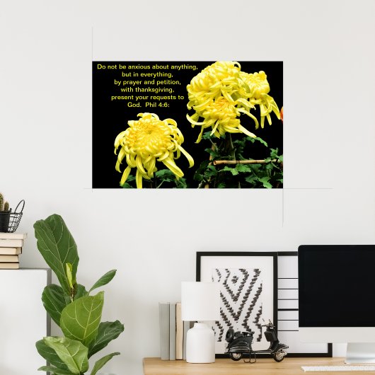 心配するな ポスター (ホームオフィス)