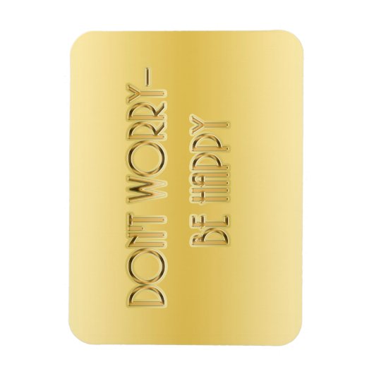 心配するな マグネット (縦)