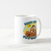 心配するな！地質学者だ！ コーヒーマグカップ (正面右)