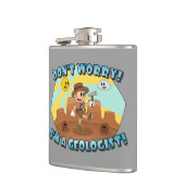 心配するな！地質学者だ！ フラスク (左)