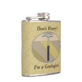 心配するな！地質学者だ！ロゴ フラスク (右)