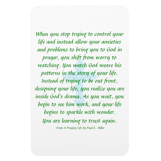 心配するな – 祈と磁石を見る マグネット (縦)