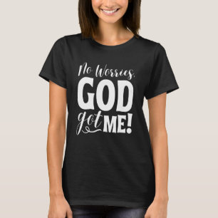 心配するな、神と私のア得フリカのクリスチャン Tシャツ