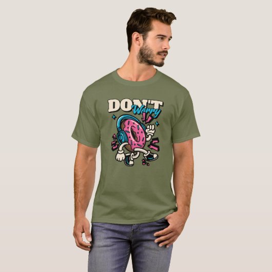 心配するな Tシャツ (正面フル)