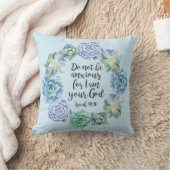 "心配する" Succulentがあないで下さい クッション (ブランケット)