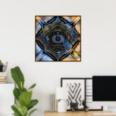 心配だ。 ポスター (ホームオフィス)