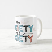 心配で堪らない コーヒーマグカップ (正面右)