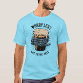 心配なくビールを飲む Tシャツ (正面)