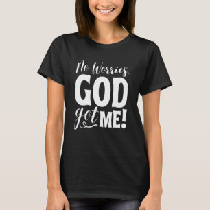 心配なく私はアフリカ得系アメリカ人クリスチャンQ Tシャツ