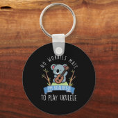 心配なしメイトKoalafiedウクレレ選手ウケギフト キーホルダー (正面)