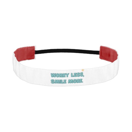 心配なし、スマイルの向上 アスレチックヘッドバンド (正面)