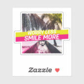 心配なし、スマイルの向上 シール (シート)