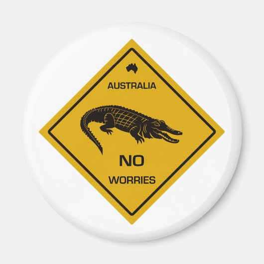 心配なし マグネット (正面)