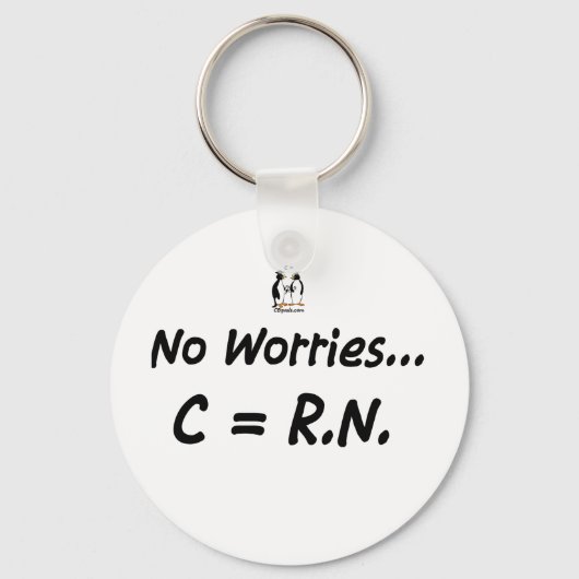 心配なしC=RN キーホルダー (正面)