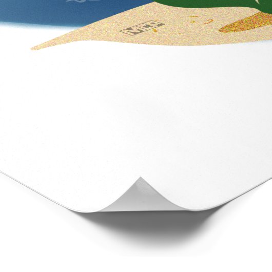 心配なサメ ポスター (角)