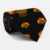心配な漫画の感謝祭トルコ ネクタイ (ロール)