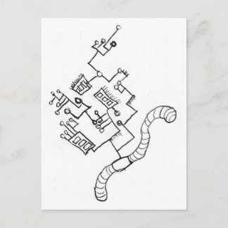 心配な ポストカード