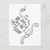 心配な ポストカード (正面)