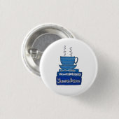 心配のコップおよび愛の本 缶バッジ (正面&裏面)