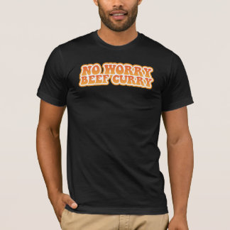 心配のビーフのカレー無し Tシャツ