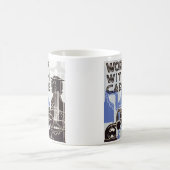 心配のマグを使用 コーヒーマグカップ (中央)