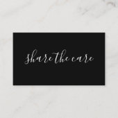 心配の紹介プログラムを共有して下さい 紹介カード (正面)