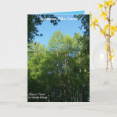 心配または心配の挨拶状 カード (黄色い花)