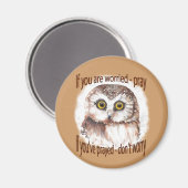 心配もしして祈心配祈するな マグネット (正面/裏面)