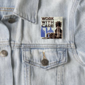 心配を使用 缶バッジ (インサイチュ)