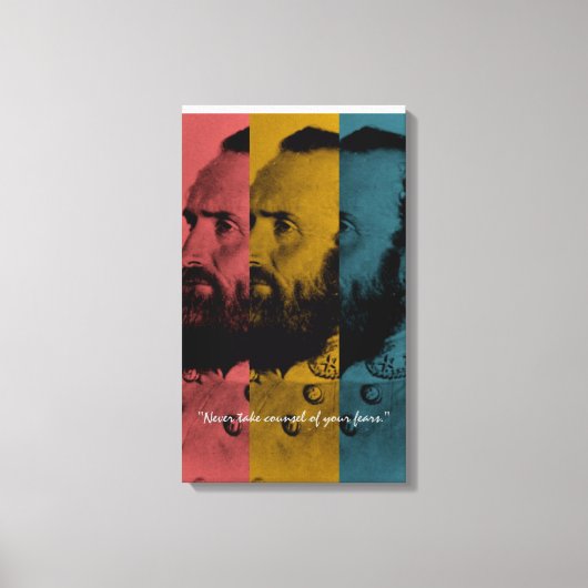 心配を口説くな キャンバスプリント (正面)