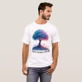 心配を忘れないで Tシャツ (正面フル)