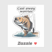 心配を投げ遠くに掛ける シール (シート)