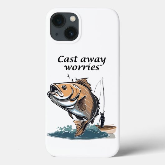 心配を投げ遠くに掛ける Case-Mate iPhoneケース (裏面)