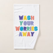 心配を洗遠くにう バスタオルセット (ハンドタオル)