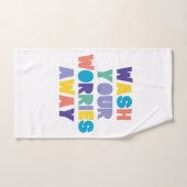 心配を洗遠くにう バスタオルセット (ハンドタオル)