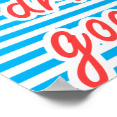 心配を減らし、ワインを増やし、人生は短い。 ポスター (角)