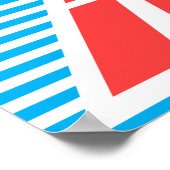 心配を減らすより多くのワイン ポスター (角)