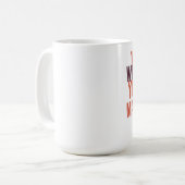 心配クラシックマググ コーヒーマグカップ (正面左)