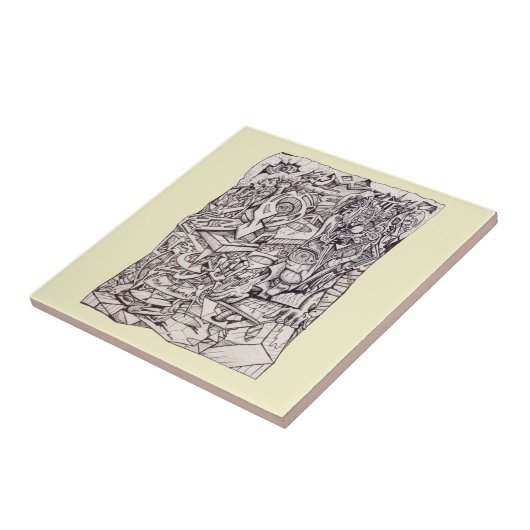 心配事の機関 タイル (側面)