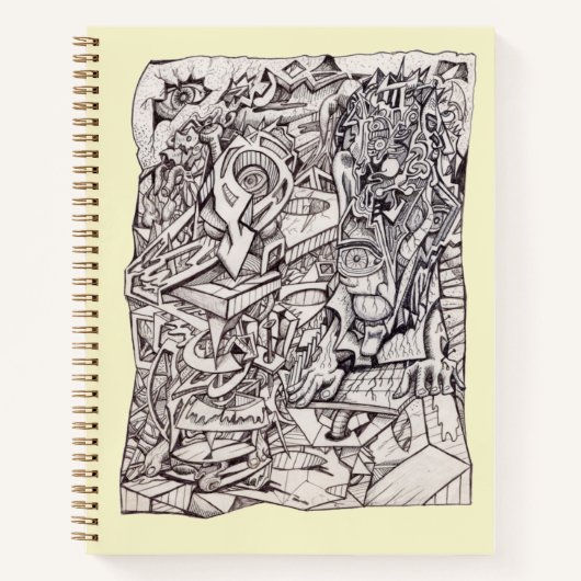 心配事の機関 ノートブック (正面)