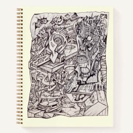 心配事の機関 ノートブック (正面)