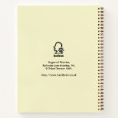 心配事の機関 ノートブック (裏面)