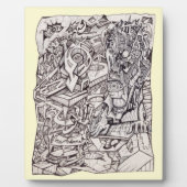 心配事の機関 フォトプラーク (正面)