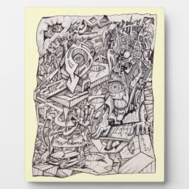 心配事の機関 フォトプラーク