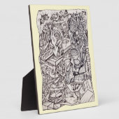 心配事の機関 フォトプラーク (側面)