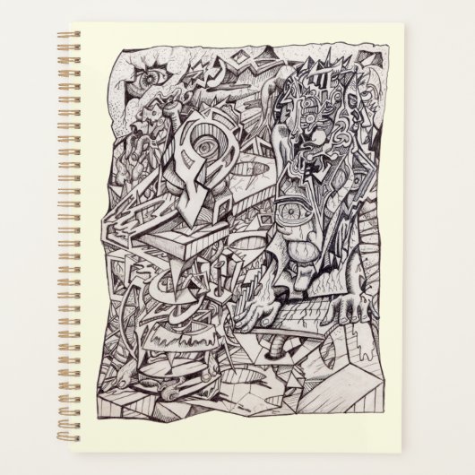 心配事の機関 プランナー手帳 (正面)