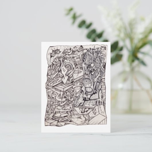 心配事の機関 ポストカード (スタンド正面)