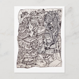 心配事の機関 ポストカード