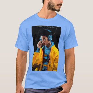 心配事Off+音楽On ギフト Tシャツ