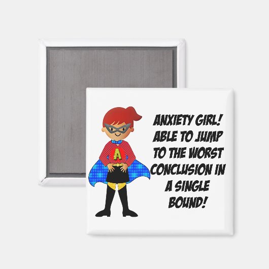 心配女! マグネット (正面/裏面)